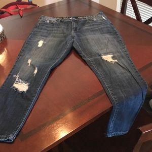 Laurie Felt classic slim leg denim.